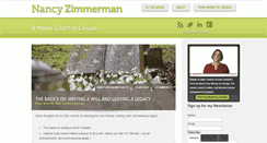 Desktop Screenshot of nancyzimmerman.com